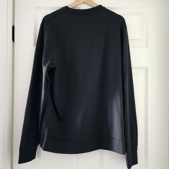 Vuori Men's Black Ponto Performance Crew-Large - Picture 4 of 5